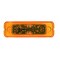 Truck-Lite Signal-Stat, Led, Yellow Rectangular, 4 Diode, Marker Clearance Light, P2, 19 Series Male Pin 1960A-3 - alternate 2